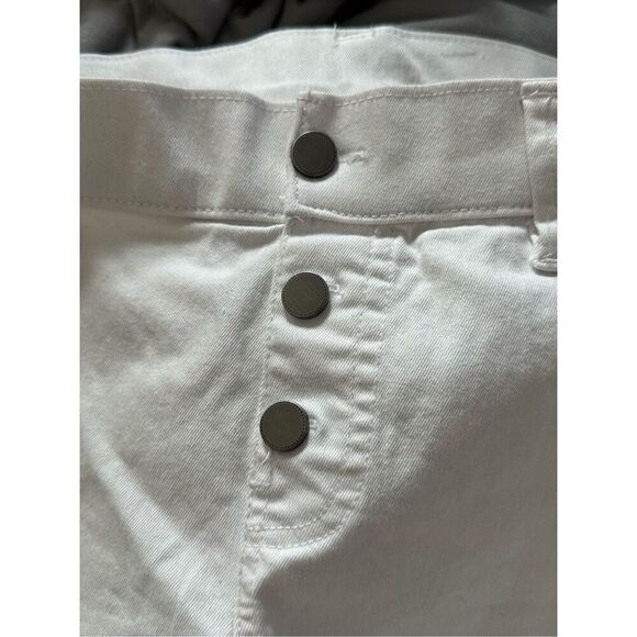 Hue white high waist distressed jeggings sz medium‎ - Picture 8 of 9